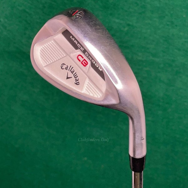 Callaway Mack Daddy CB 46-10 46° Pitching Wedge KBS Hi-REV 2.0 105 Steel  Stiff