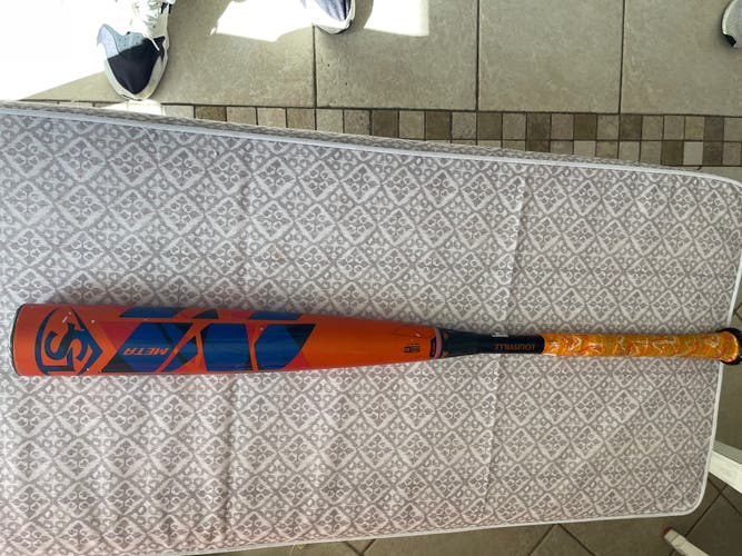 Used BBCOR Certified Louisville Slugger (-3) 29 oz 32" Meta Bat