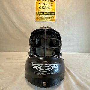 Used Goalie Cascade CPV Navy/Maroon S/M Helmet