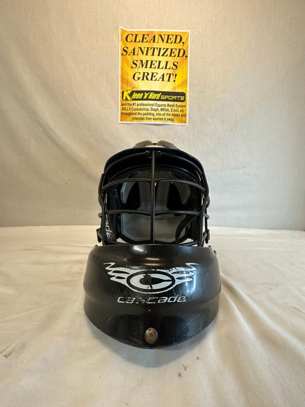 Used Goalie Cascade CPV Navy/Maroon S/M Helmet