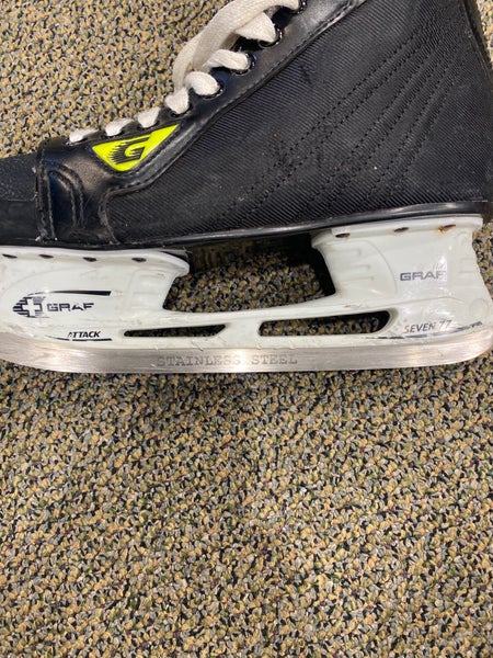 Used Graf Supra 135s Hockey Skates D&R (Regular) 7.5 | SidelineSwap ...