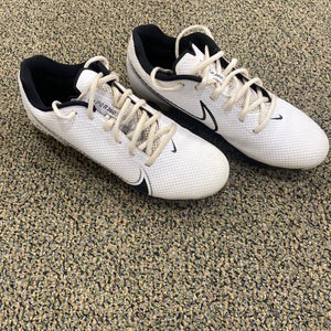 Used White Youth Men's 7.0 (W 8.0) Molded Nike Vapor 360 Speed System Cleats