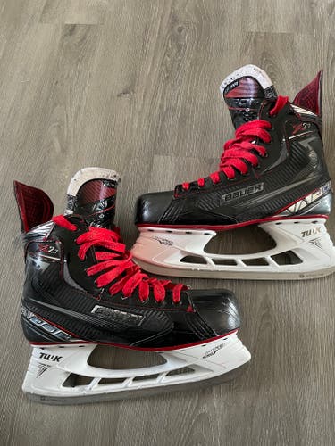 Senior Used Bauer Vapor X2.7 Hockey Skates Regular Width Size 10