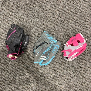 UsedYouth Softball Glove Bundle