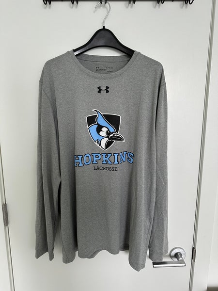 Johns Hopkins Lacrosse Team-Issued Men's Under Armour Shirt
