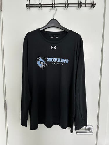 Johns Hopkins Lacrosse Team-Issued Men's Under Armour Shirt