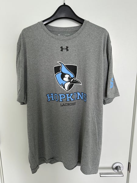 Johns Hopkins Lacrosse Team-Issued Men's Under Armour Shirt
