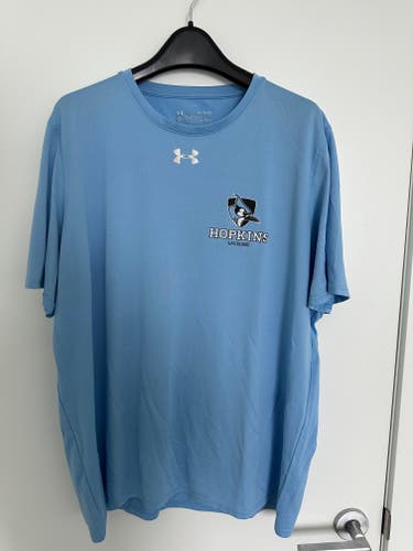 Johns Hopkins Lacrosse Team-Issued Men's Under Armour Shirt