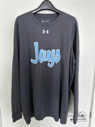 Johns Hopkins Lacrosse Team-Issued Men's Under Armour Shirt