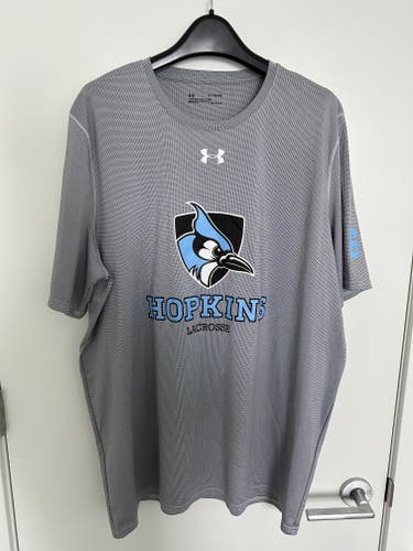Johns Hopkins Lacrosse Team-Issued Men's Under Armour Shirt