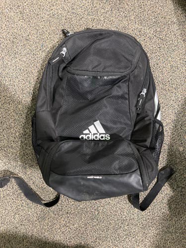 Used Adidas Black Back Pack