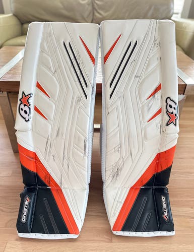 Pro Stock Pro Return 34” + 2.5” Brian’s G-Netik 5 Goalie Pads - Carter Hart