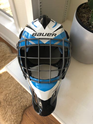Bauer NME5 Hockey Goalie Mask Fit 2
