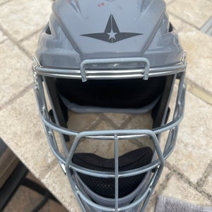 All Star Grey Catchers Helmet