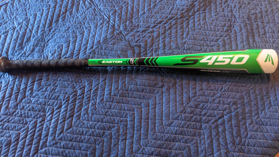 Used Easton Alloy S450 Bat (-8) 22 oz 30"