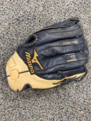 Used Mizuno Power close Left Hand Throw Infield Baseball Glove 10.75"