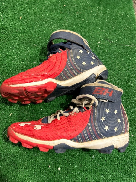 Used Under Armour Bryce Harper Cleats Size 4