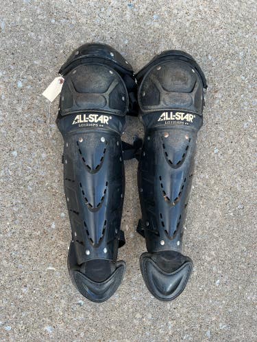 Used All Star Catcher's Leg Guards