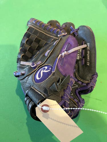 Used Rawlings Highlight Series Right Hand Throw Baseball Glove 11.5"