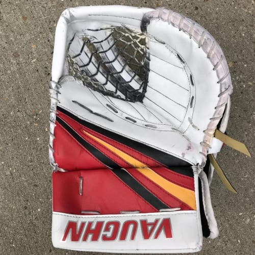 Vaughn Velocity V4 Pro Stock Catching Glove Gillies Flames 9333