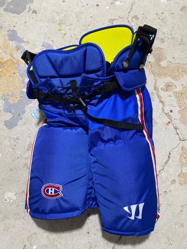 Warrior Franchise Montreal Canadiens Pro Stock Pants Size Small