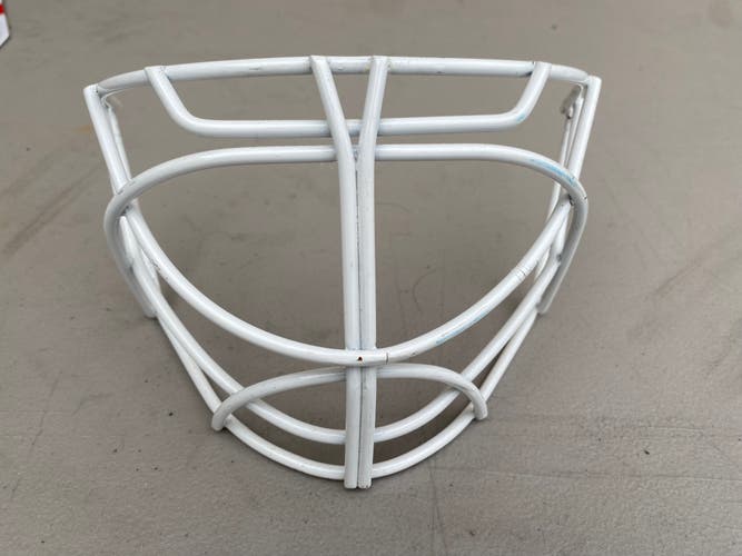USED Bauer Profile Goalie Cage Pro Stock 961, 961, 950, 951 WHITE 3662