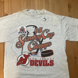 1995 NJ Devils Stanly Cup T Shirt  xL