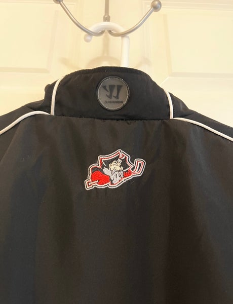 PORTLAND PIRATES TEAM ISSUED WARRIOR FULL-ZIP HOCKEY JACKET