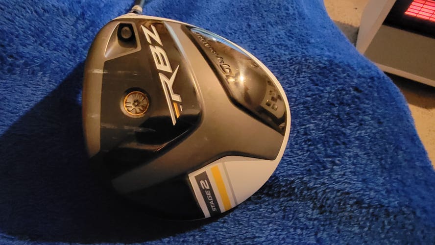 Used Men's TaylorMade Right Handed RocketBallz Stage 2 Driver Regular Flex 10.5 Loft