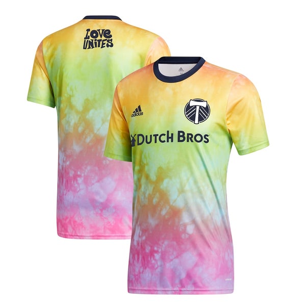 new with tags mens S/small pride month tye dye colorway portland timbers  MLS
