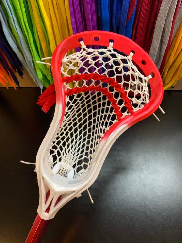 Generic Lacrosse Head W/ STX AMP Complete Lacrosse Stick