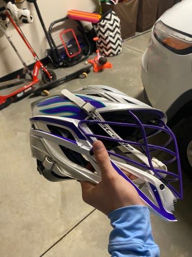 Silver  Cascade XRS Helmet