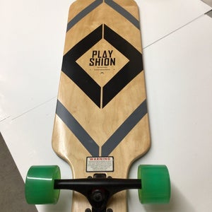 Used Playshion Drop Through Long Skateboards Longboards