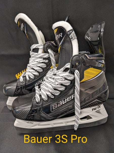 Senior New Bauer Supreme 3S Pro Hockey Skates Size 8.5 Fit 2