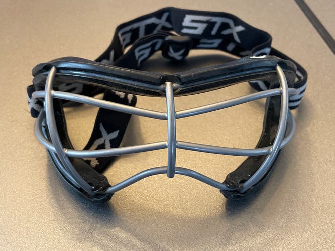 Used STX 2 See-S Dual Sport Lacrosse Goggle - Black