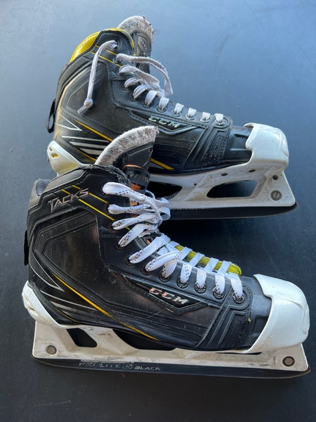 CCM Regular Width Size 10 Tacks Hockey Goalie Skates
