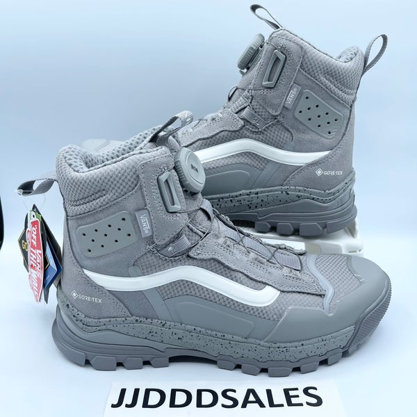 Vans Ultrarange EXO Hi Gore-Tex BOA MTE-3 Boots Gray White Men's Size 9.5 NWT.