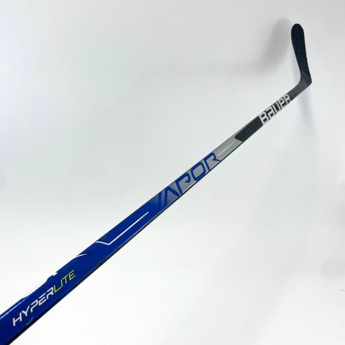 Repaired Left Handed Blue Bauer Vapor Hyperlite | 77 Flex | P28 Curve | Grip | #E250