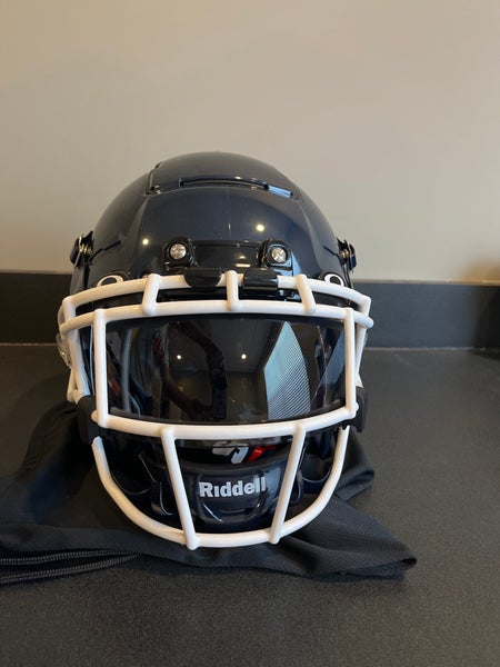 Schutt f7 VTD Adult With Speed Flex Cam lock NAVY-WHITE *VISOR INCLUDED