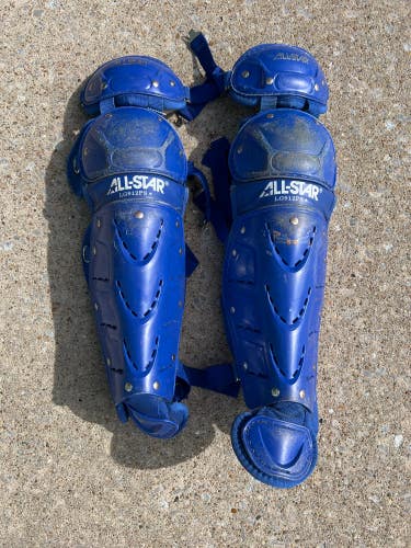 Used All Star Catcher's Leg Guard LG912PS