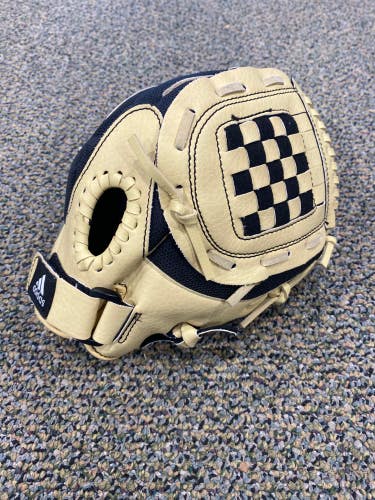 Tan Used Adidas Easy Close Right Hand Throw Infield Baseball Glove 10"