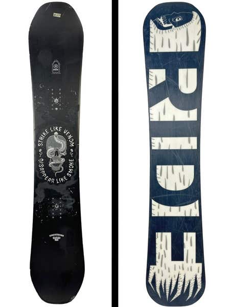 RIDE machete 155cm × black binding Ride Machete 2010-2019 Snowboard Review