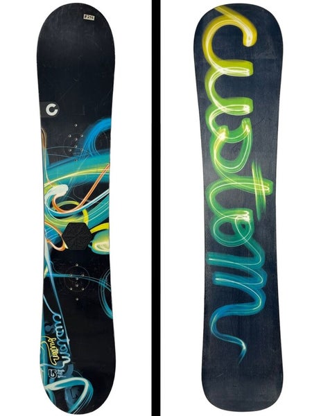 145 cm Burton Custom Smalls Camber Kids Youth Snowboard 256