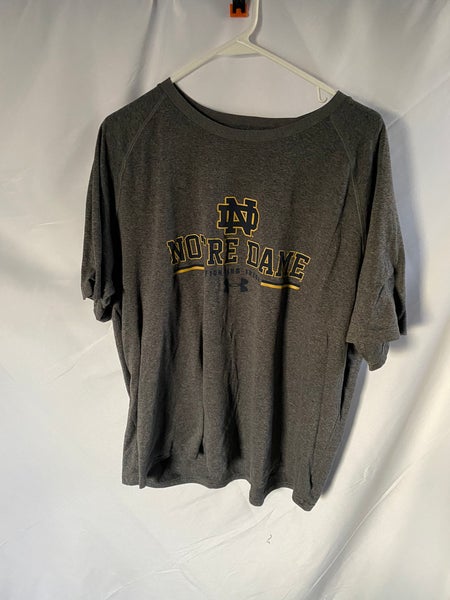 Under Armour Notre Dame 2XL Heat Gear Shirt