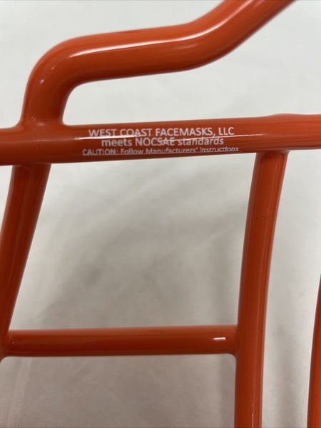 RIDDELL Z2EG/Schutt EGOP Adult Face Mask In ￼￼ orange