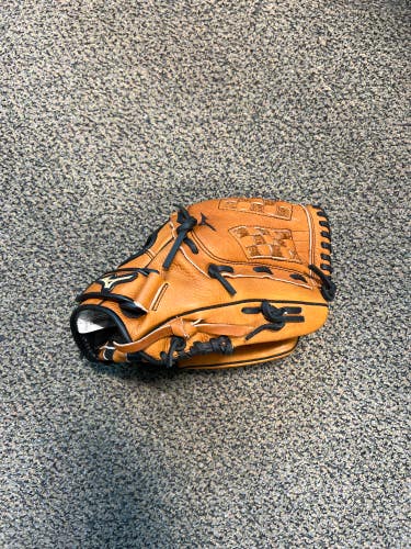 Used Mizuno Power close Right Hand Throw Infield Baseball Glove 11.5"