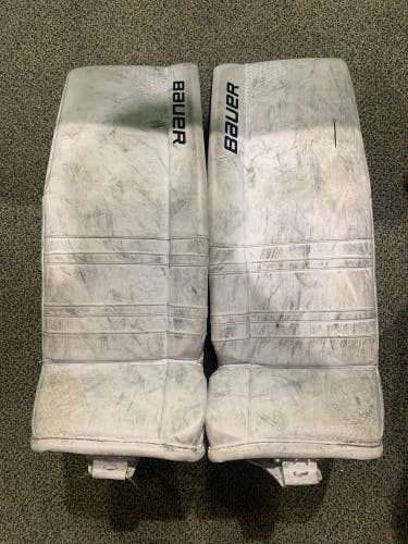 Used Bauer GSX Hockey Goalie Leg Pads (30")