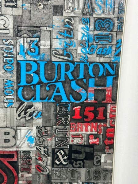 151 cm Burton Clash Mens Snowboard #262 | SidelineSwap | Buy and