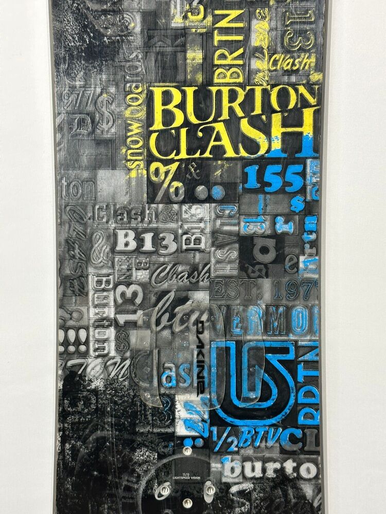 155 cm Burton Clash Mens Snowboard #265 | SidelineSwap | Buy and