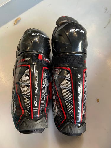 CCM JetSpeed FT1 Shin Pads Jr 12”